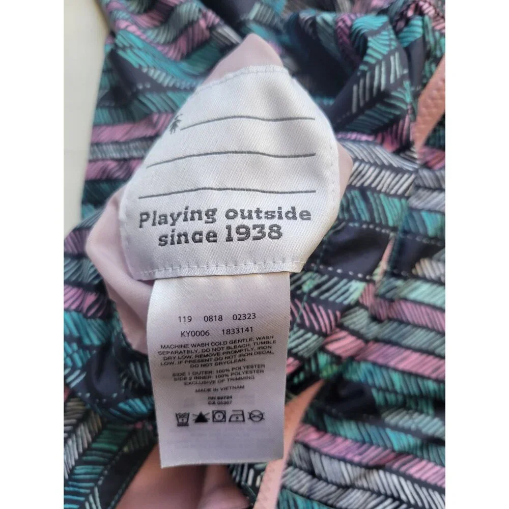 NWOT Columbia Pixel Grabber Reversible Jacket Girl Size M Outer Wear Lightwight - Picture 12 of 12